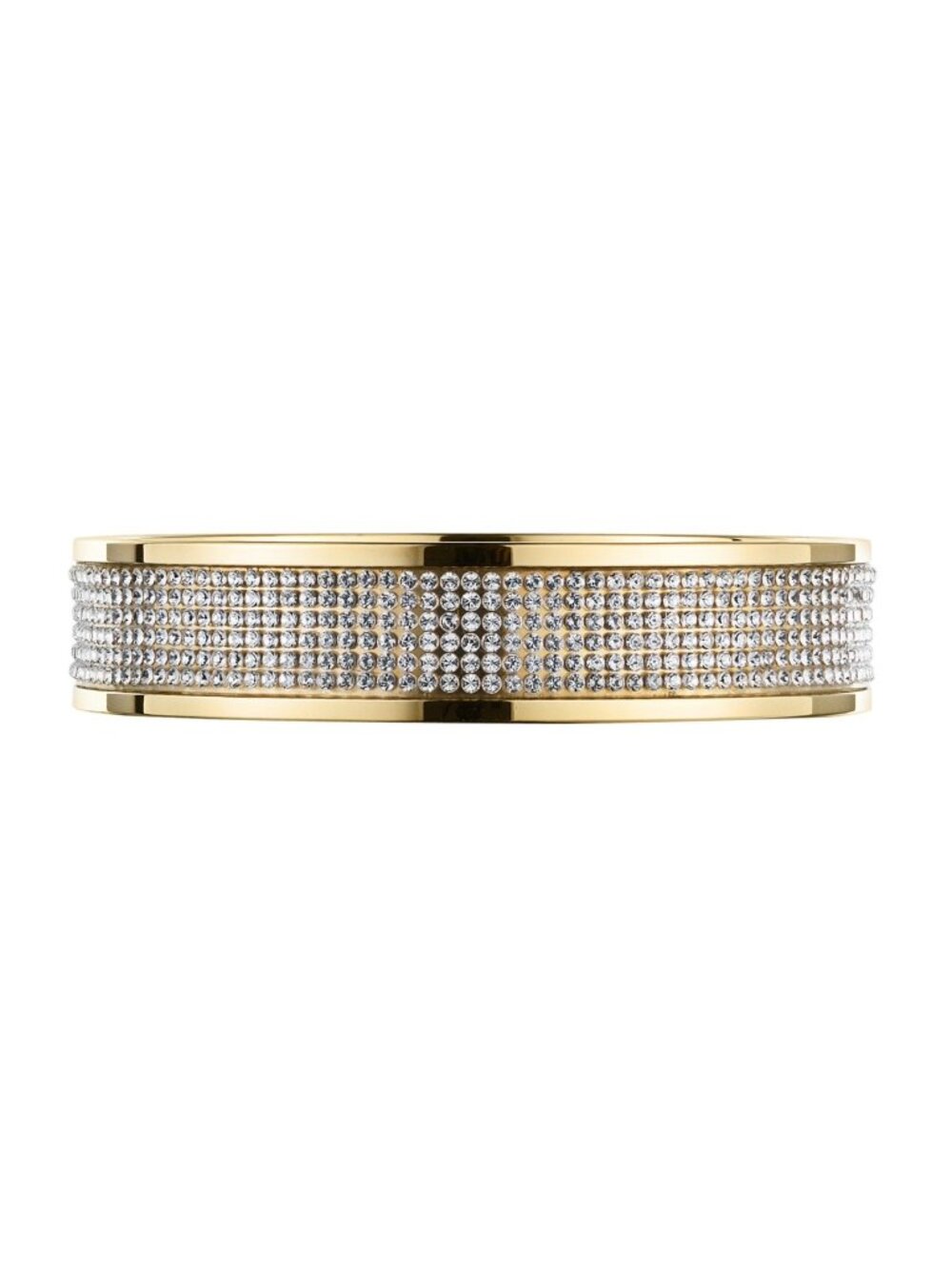 Dyrberg/Kern Mabel Swarovski Crystal large diameter Stainless Steel bracelet